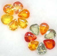 Lote Safiras Fancy Color 5.0ct