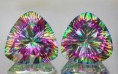Par de Quartzos Rainbow 9x6mm