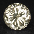 0.15ct Autêntico Diamante Champagne 3.1mm